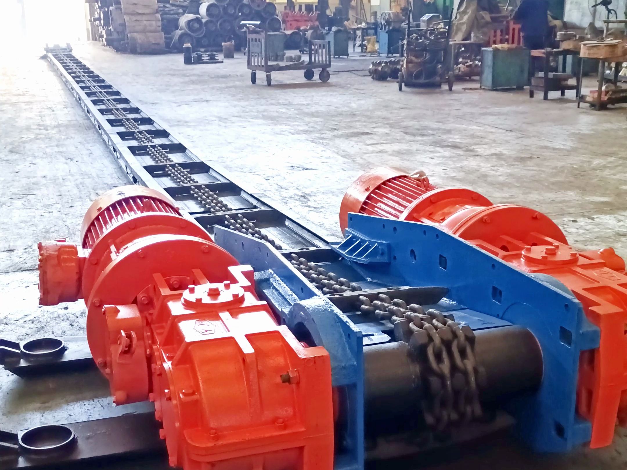 50万吨煤矿运输神器,矿用sgz620/80刮板输送机 刮板机