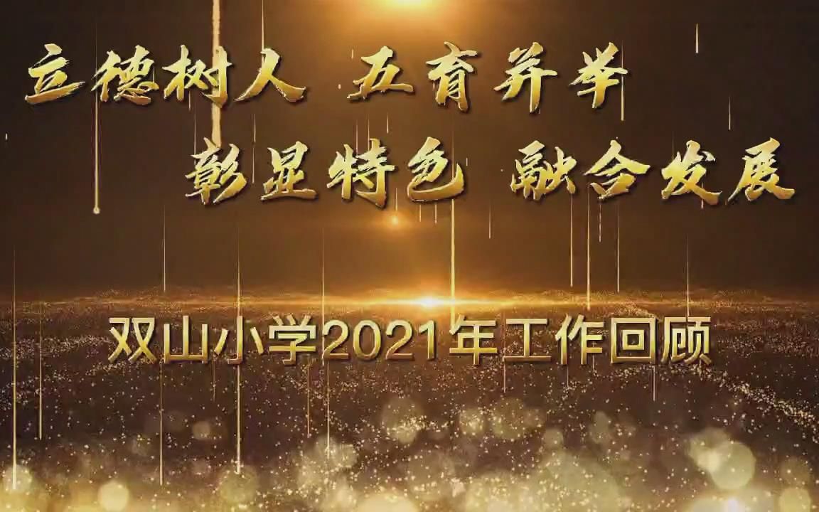 双山小学2021年终总结哔哩哔哩bilibili