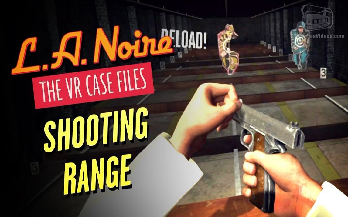 [图]LA Noire VR - Shooting Range (PSVR Exclusive Content)