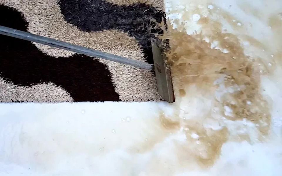 强迫症超脏地毯清洗巧克力圣代