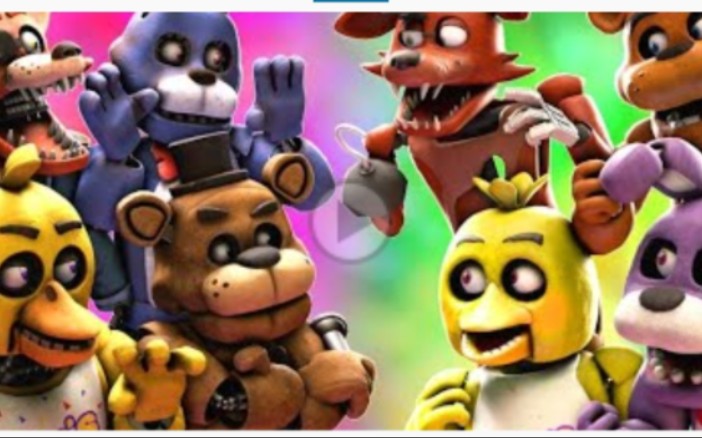 FNAF: Top 5 FNaF vs Fight Animations哔哩哔哩bilibili