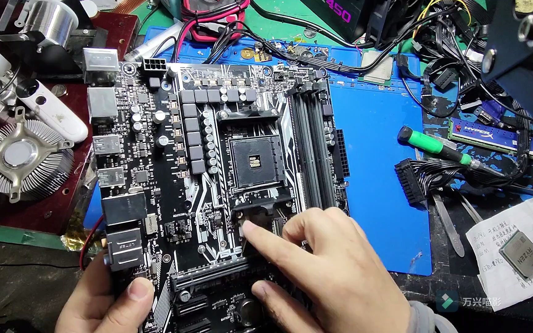 粉丝寄修华硕x370-pro不触发维修