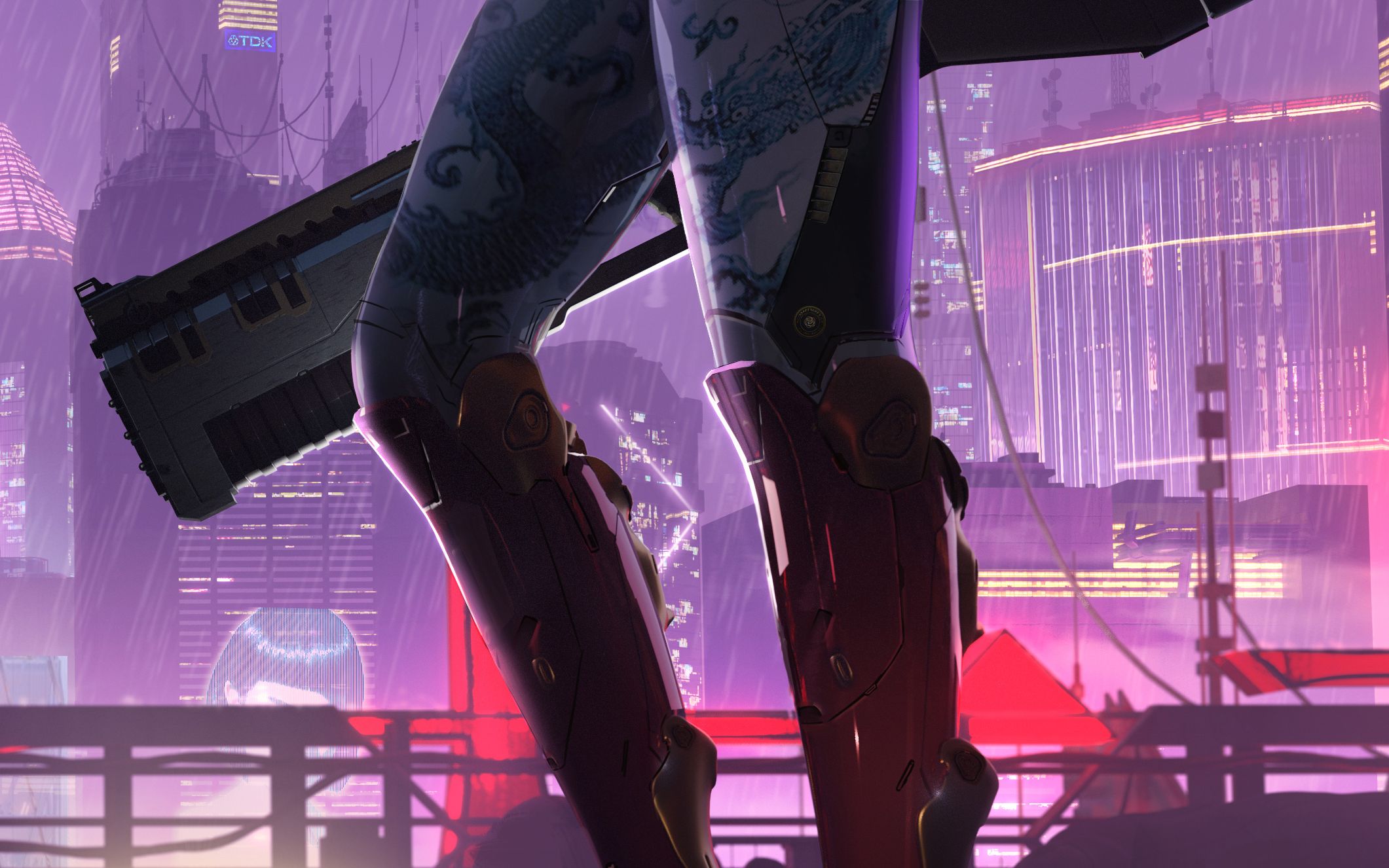 赛博朋克概念设计流程