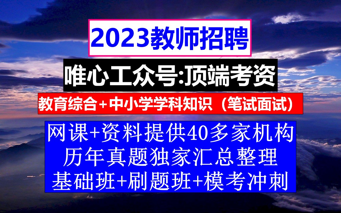 教师招聘,教师招聘政审表填写模板,教师编制招聘岗位哔哩哔哩bilibili