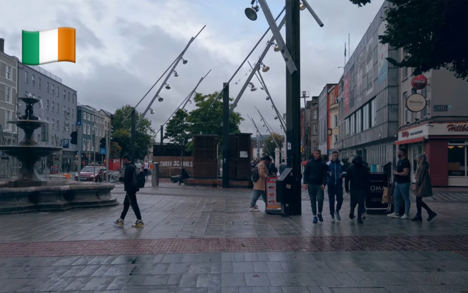 【超清】秋季雨后漫步游爱尔兰科克市(Cork)|仅次于首都都柏林的第二大城市 2022.9哔哩哔哩bilibili