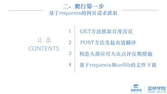 （Python3爬虫基础）2.0 requests网页请求专题简介