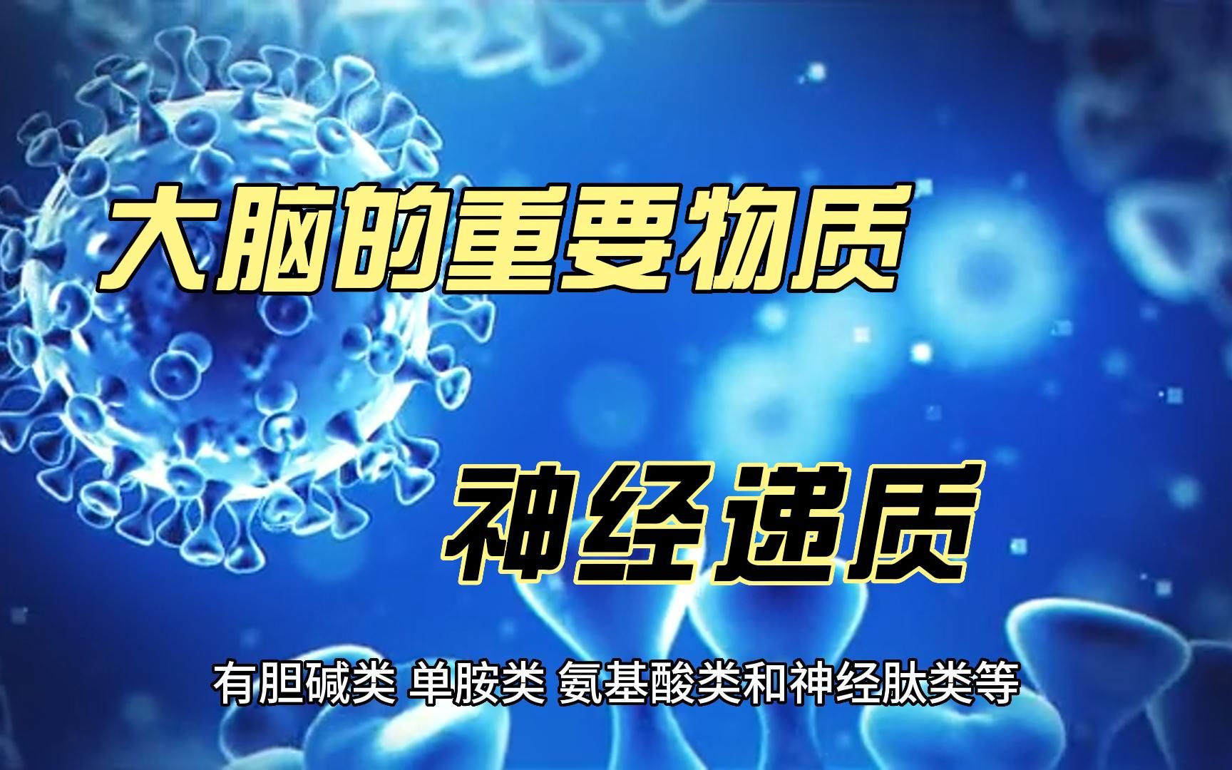 科普丨讲一讲你可能不知道的与大脑记忆力密切相关的神经递质哔哩哔哩bilibili