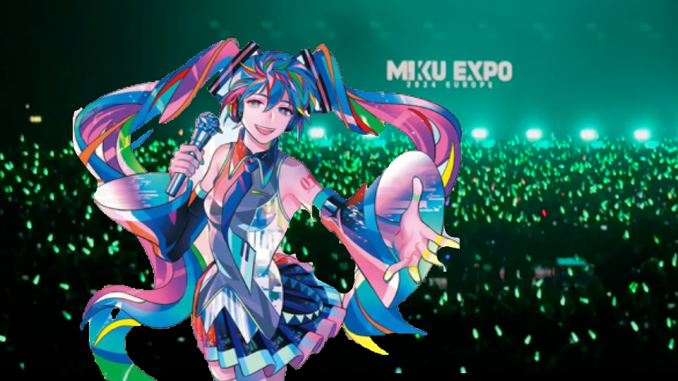 「初音未来」MIKU EXPO演唱会2024伦敦 (远景版自摄自存)哔哩哔哩bilibili