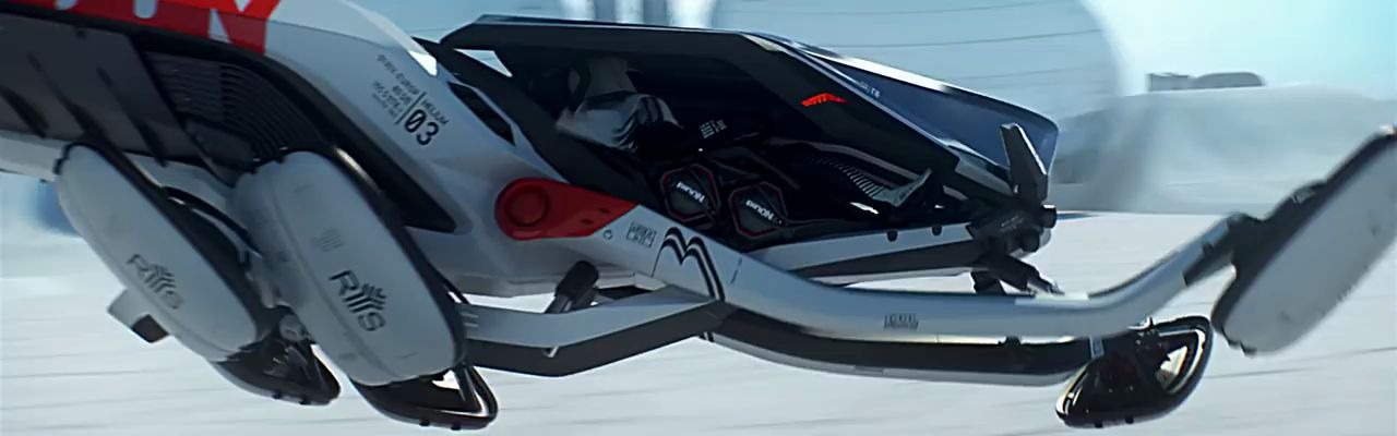 ridon 悬浮摩托 概念cg短片