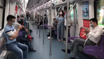 深圳解封6，来体验几趟深圳的地铁，总体来说，乘客还是比较少的