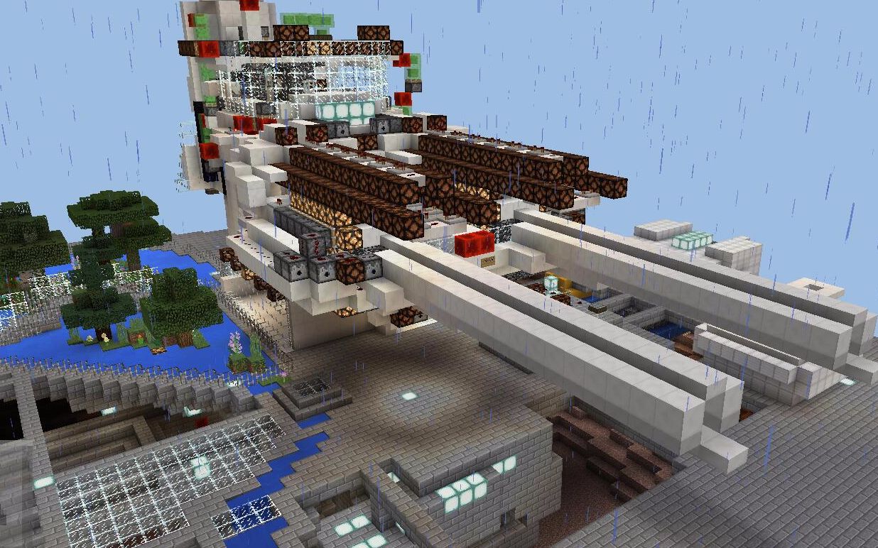 【超电磁炮制作教程】《我的世界》某mc的超电磁炮01_哔哩哔哩_bili