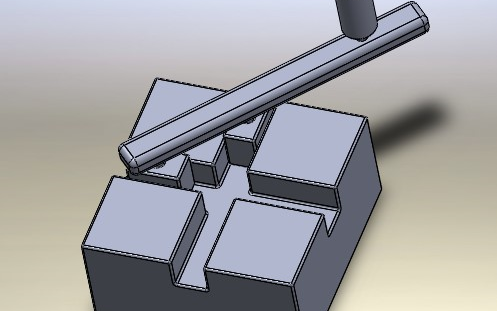 solidworks双滑块机构建模 动画