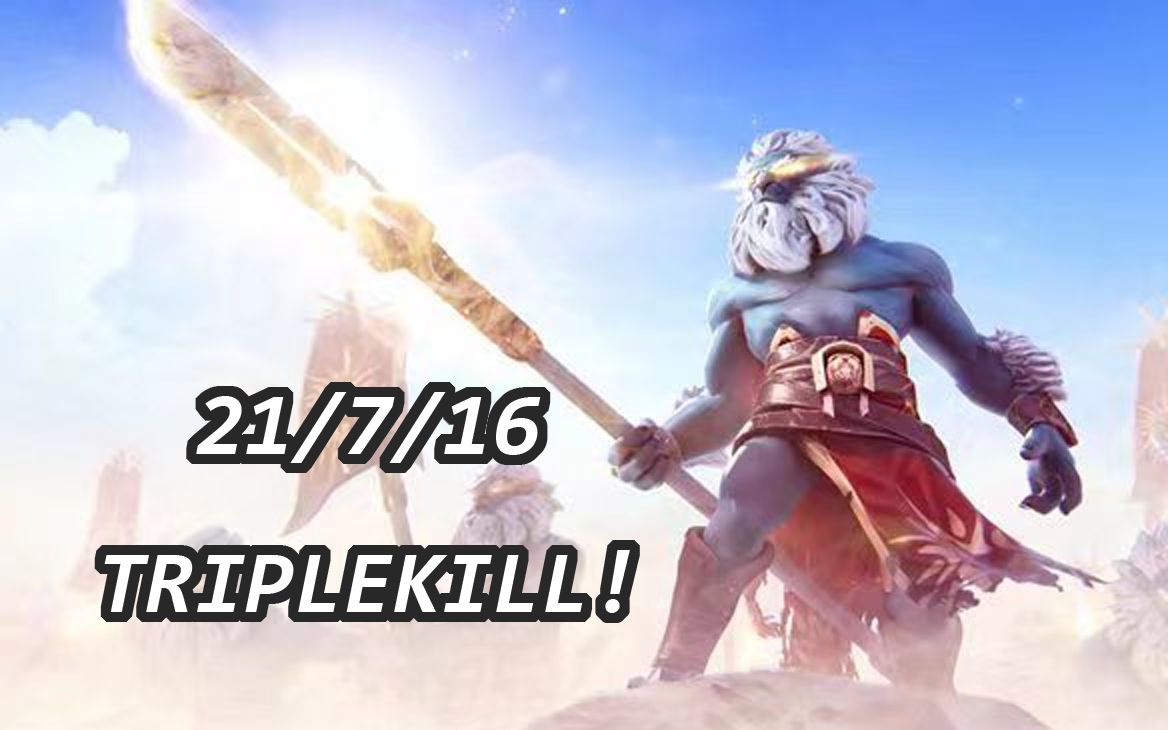 落后13k翻盘圣子华炼长矛手第一视角