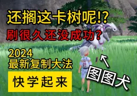 Download Video: 【已失效】逃跑消失？卡树？错啦！成功率大大提升了！图图犬立大功 最新复制大法 无限刷道具！