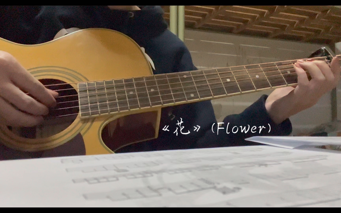 【吉他指弹】《花》(Flower)(完整版)哔哩哔哩bilibili