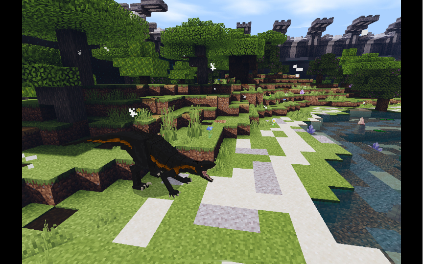 【minecraft】暴虐迅猛龙围场重置