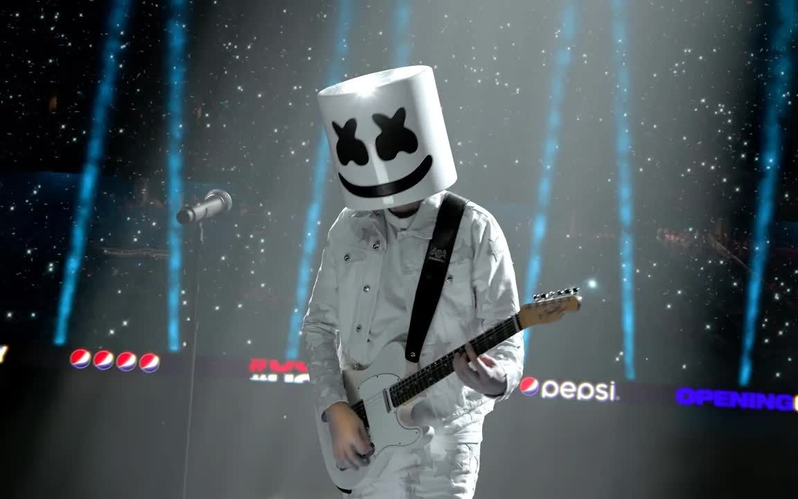 棉花糖marshmellox2021欧冠决赛开幕式表演