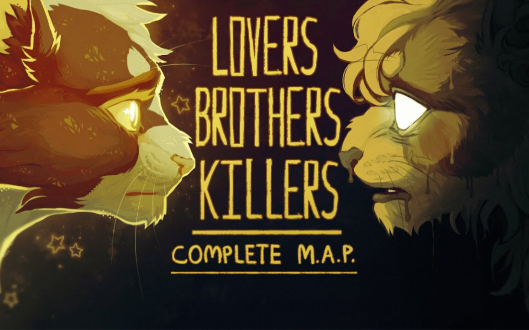 [图]【猫武士au】Lovers Brothers Killers (Mr Fear 2) || COMPLETE MAP || Warriors Zombie AU