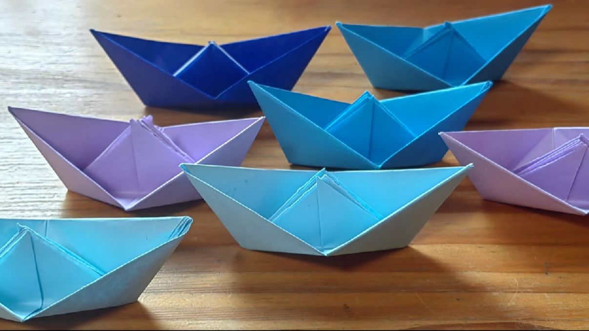 折纸小帆船