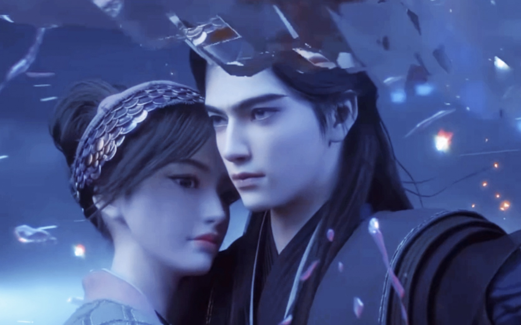 后面假想情敌萧霁出现,生怕媳妇跟别人跑了,镜玄起