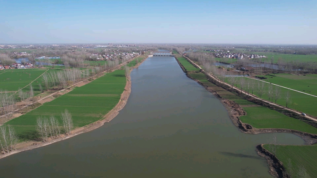 沈丘县老城镇李楼大闸,保障一方防洪泄洪安全