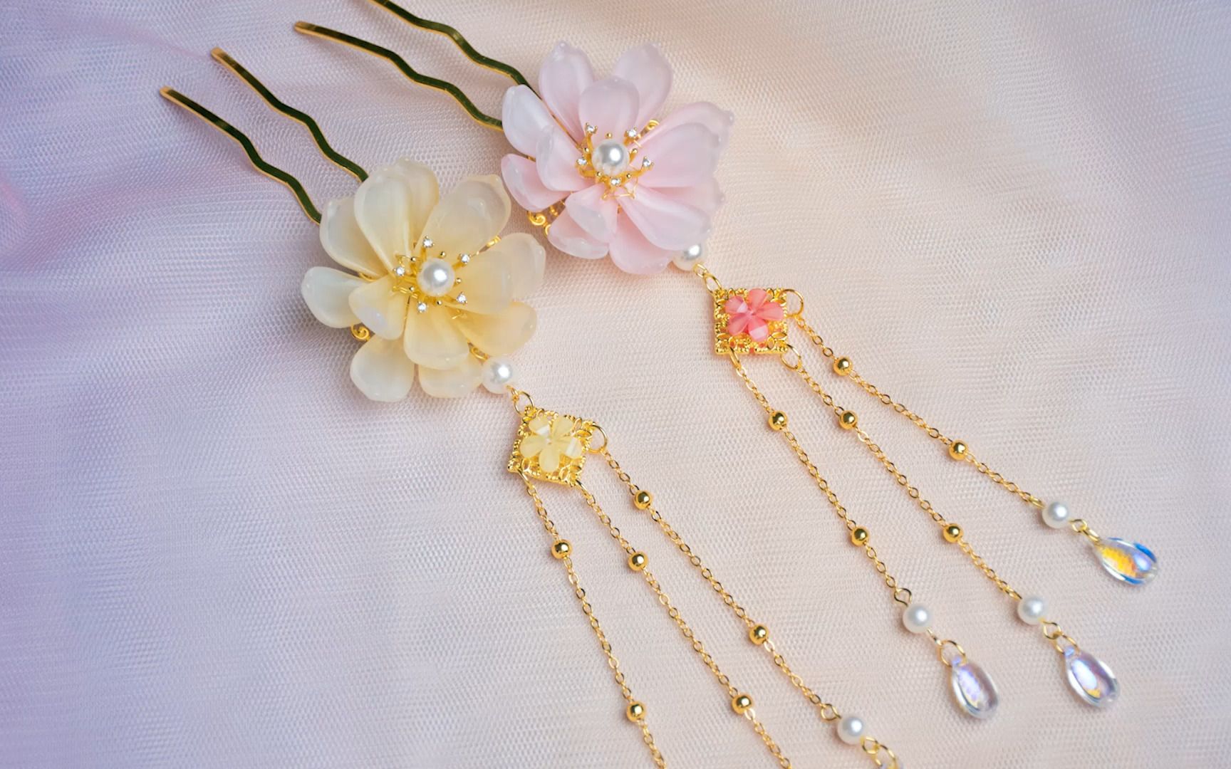 活动  diy发簪教程,简单易上手