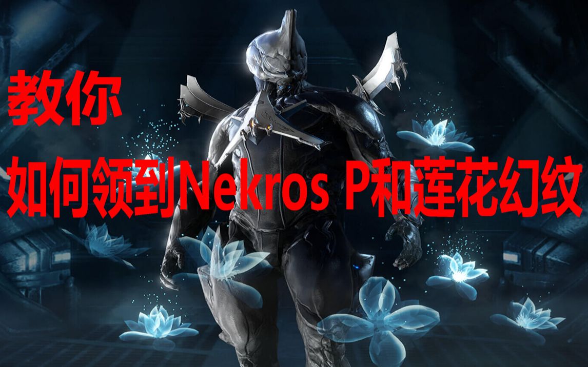 教你如何领到Nekros Prime和莲花幻纹!【warframe】哔哩哔哩bilibili