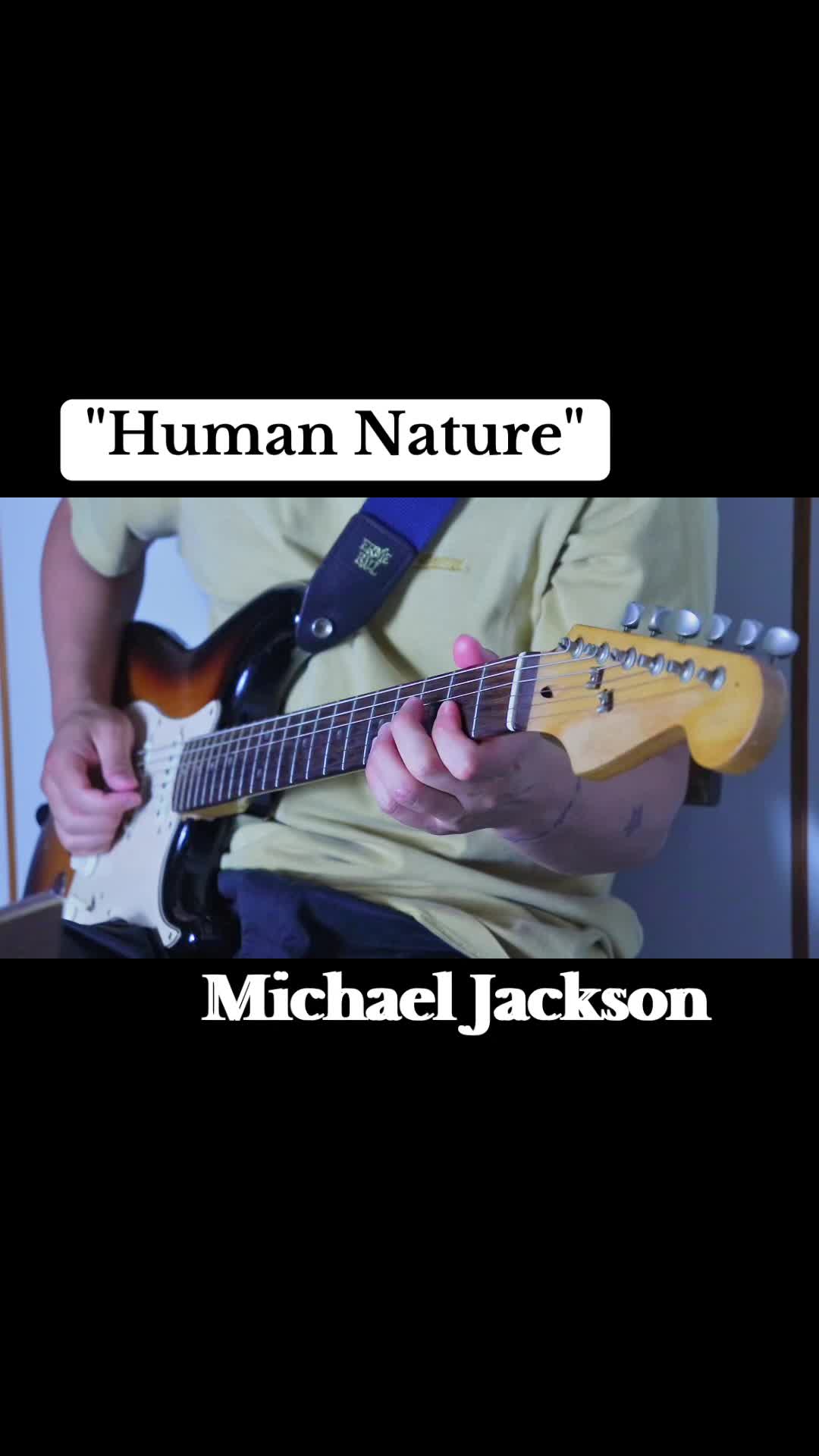 #michaeljackson #humannature #吉他 #封面哔哩哔哩bilibili