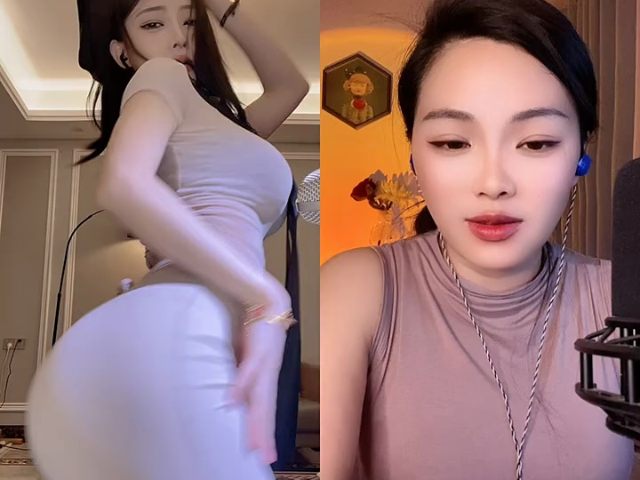 快手 抖音女主播 希希就酱 舞蹈剪辑回放