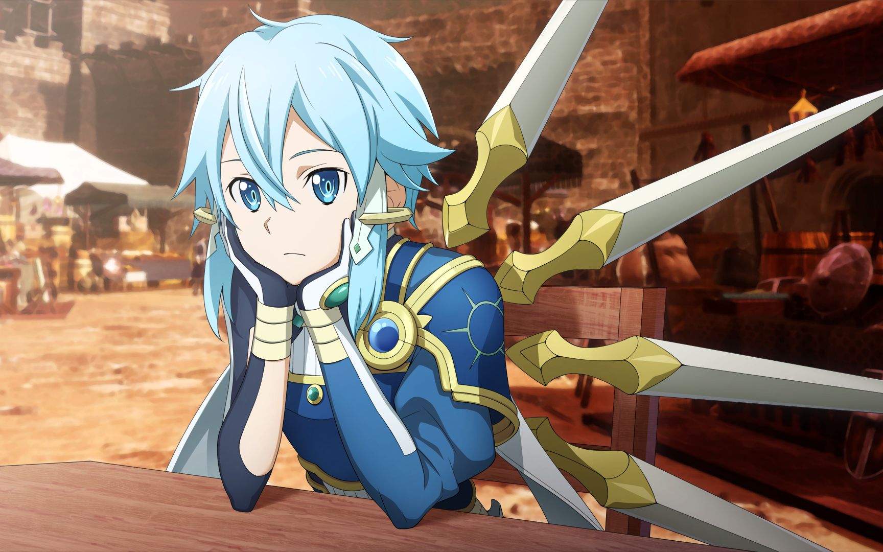 刀剑神域 异绊集结角色剧情-背后放心交给我