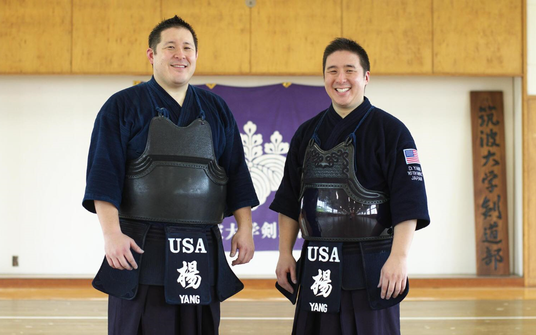 【剑道/自剪/一本集】 美国国手杨氏兄弟christopher yang & danniel
