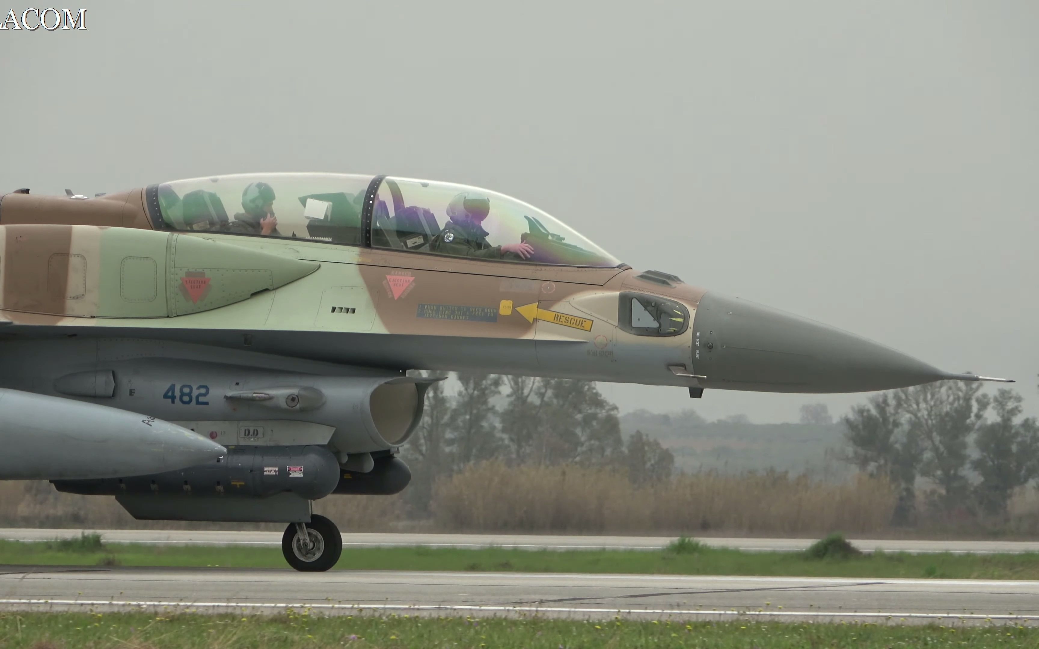 以色列空军f-16i"风暴"战斗机;iniochos 2022军演_哔哩哔哩_bilibili