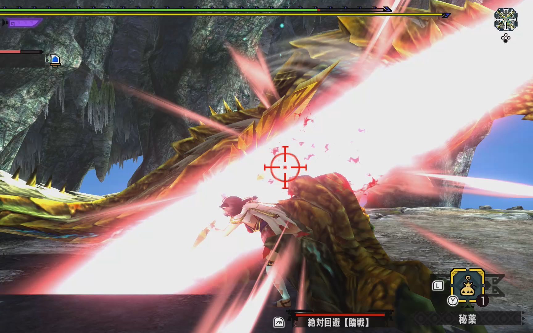 ns怪物猎人xx勇气大剑g3雷狼龙