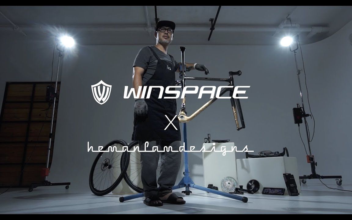 【GravelBike装车】银贝斯WINSPACE G2绘画艺术家涂装(Heman Lam)哔哩哔哩bilibili