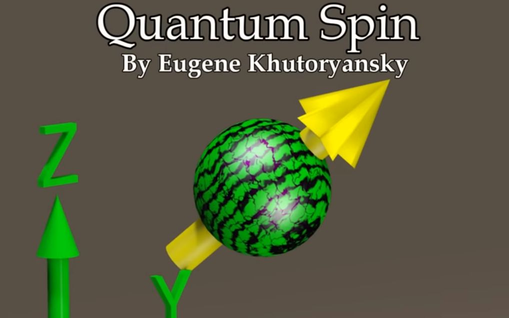 3D趣味科普量子力学系列 9.量子自旋.Physics Videos by Eugene Khutoryansky中文字幕哔哩哔哩bilibili