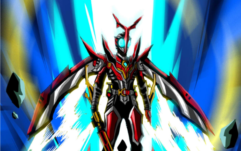 假如甲斗同时使用两个海帕虫变身!