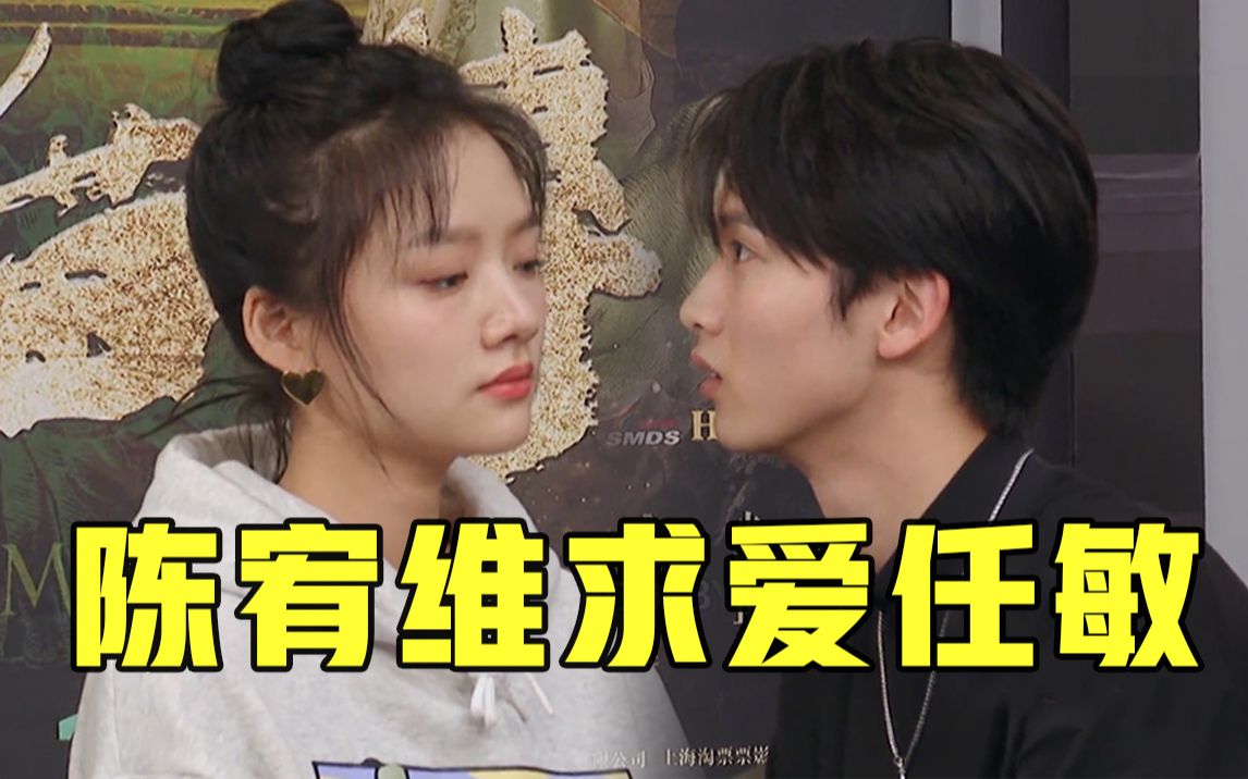 陈宥维跪地求爱任敏胡杏儿表情亮了