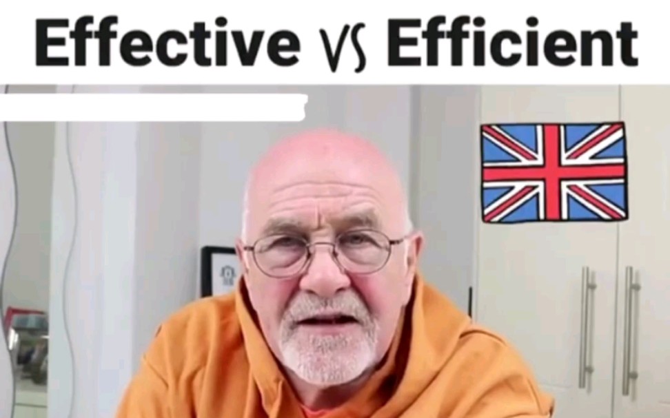 effective和efficient区别是啥?哔哩哔哩bilibili