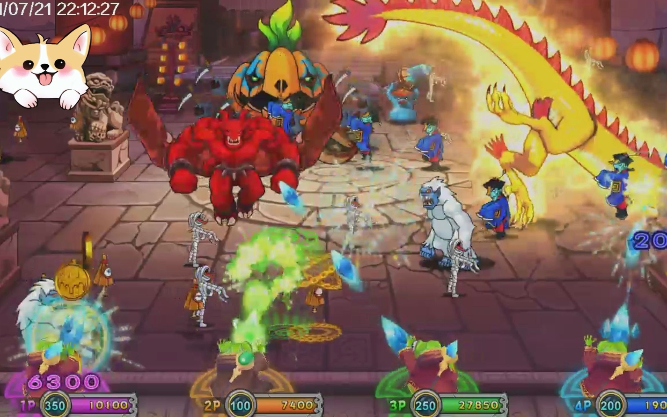 决战万圣夜抓鬼游戏里驱魔烈焰3000是怎么触发的