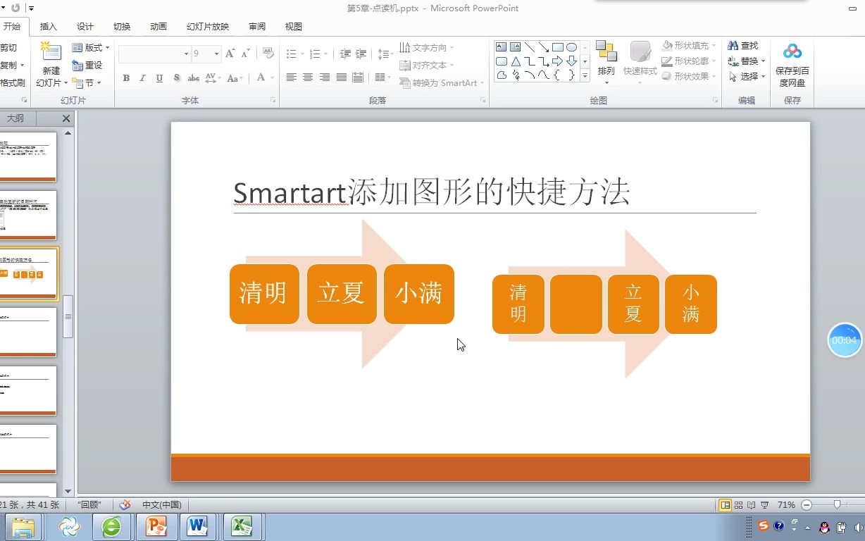 添加smartart的快捷方法哔哩哔哩bilibili