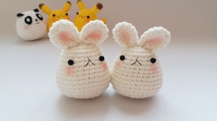 钩编 纯手工编织动物玩偶简单钩针玩具 哔哩哔哩 つロ干杯 Bilibili