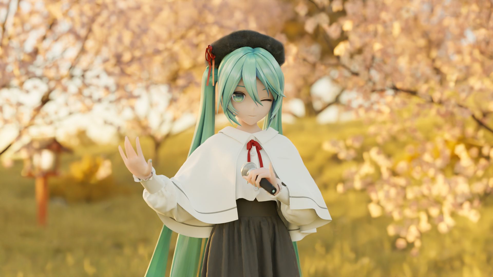 【Cycles/布料/MMD】1/6 out of the gravity  MIKU哔哩哔哩bilibili