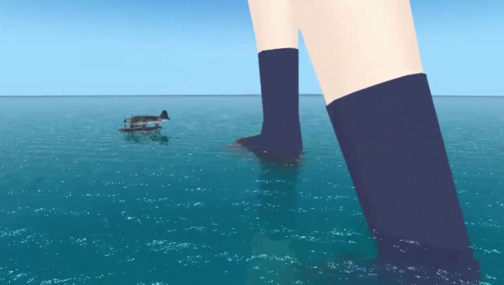 b12战斗机 巨大娘的诅咒 巨大化 [mmd giantess]