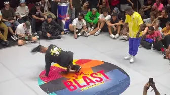 Download Video: Bboy Lagaet (Win)vs Bboy Dany Dann  1VS1 、2VS2决赛 The Legits Blast 2022