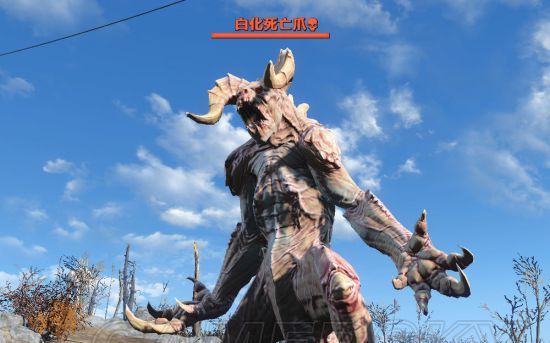 《辐射4》你可曾见过发光死亡爪大战4个高达和两条地狱犬!