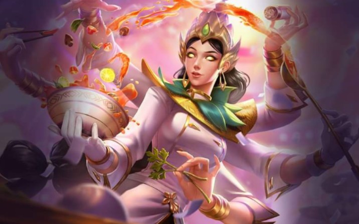 卡莉皮肤:香酥菠萝饭【传说对决 aov】