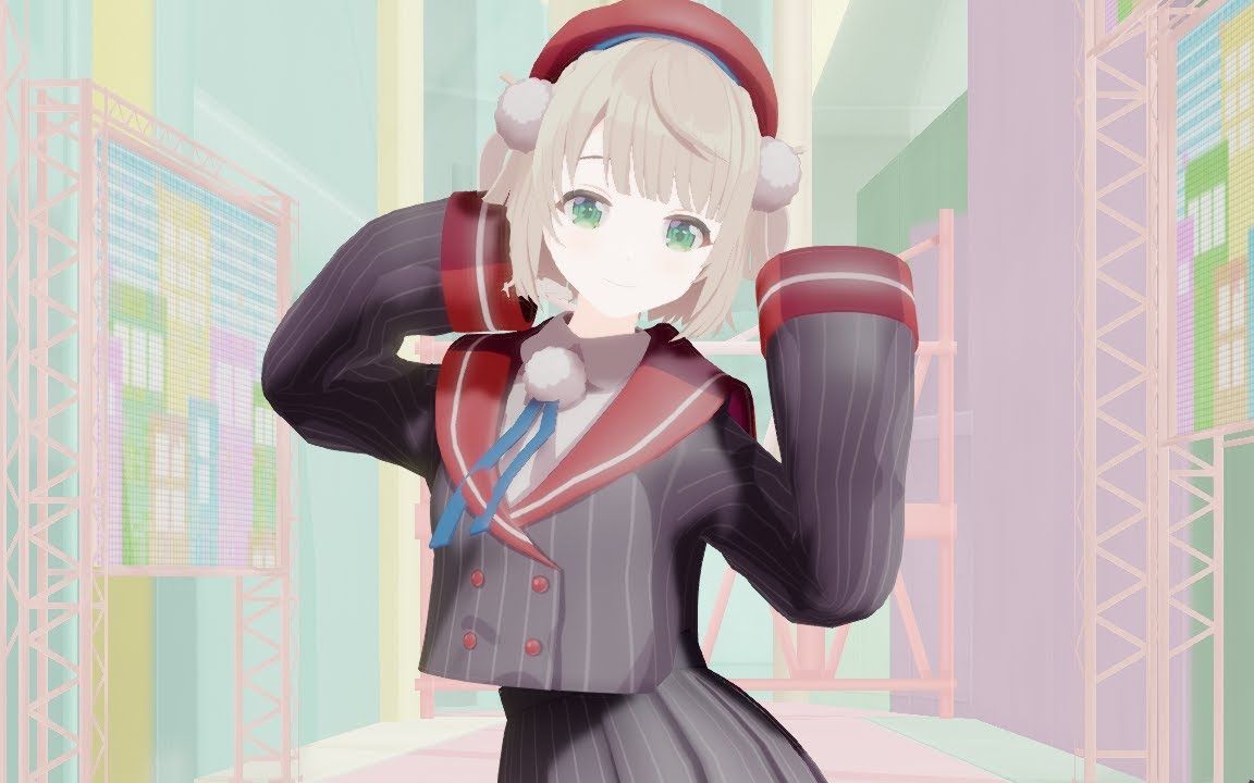 【vtubermmd】slow motion【时雨羽衣】【搬运】