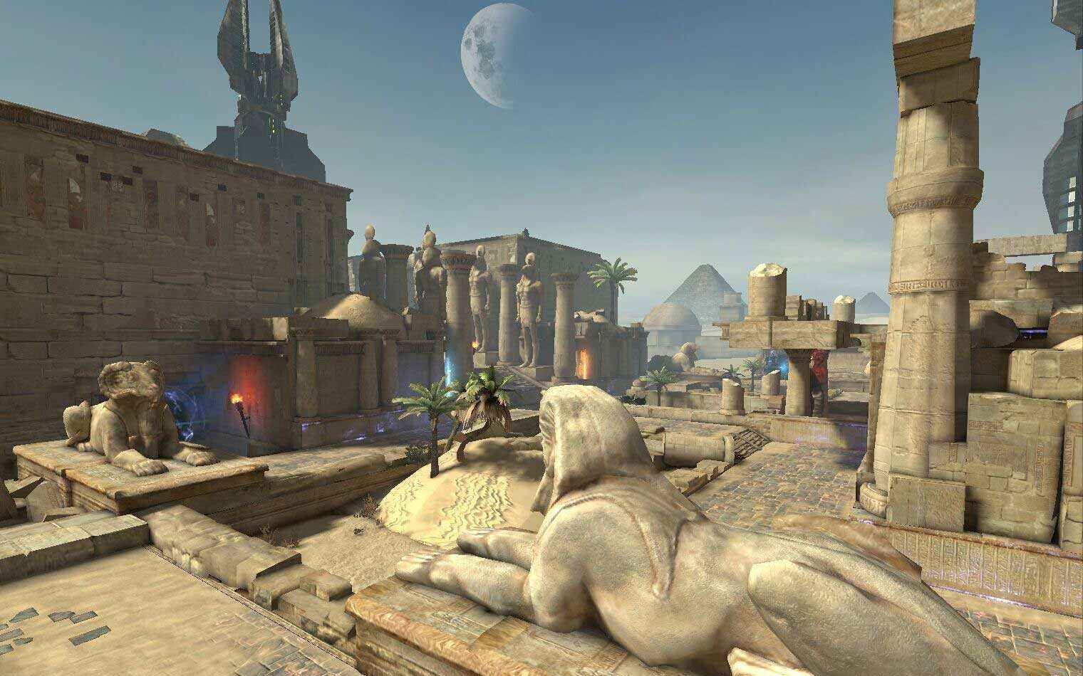 逆战沙漠神殿单刷,早知道堵门打了