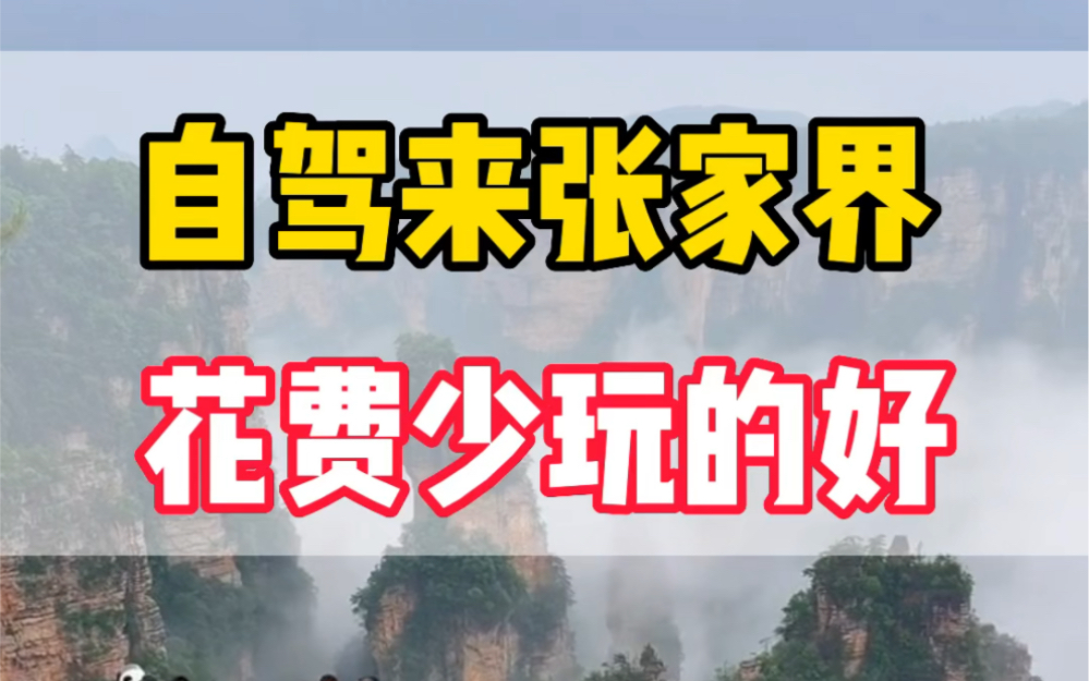 自驾来张家界花费少不踩坑旅游攻略!深度游,张家界天门山,森林公园,芙蓉镇,凤凰古城精华景点一个不少#张家界旅游攻略 #天门山 #旅行推荐官哔哩...