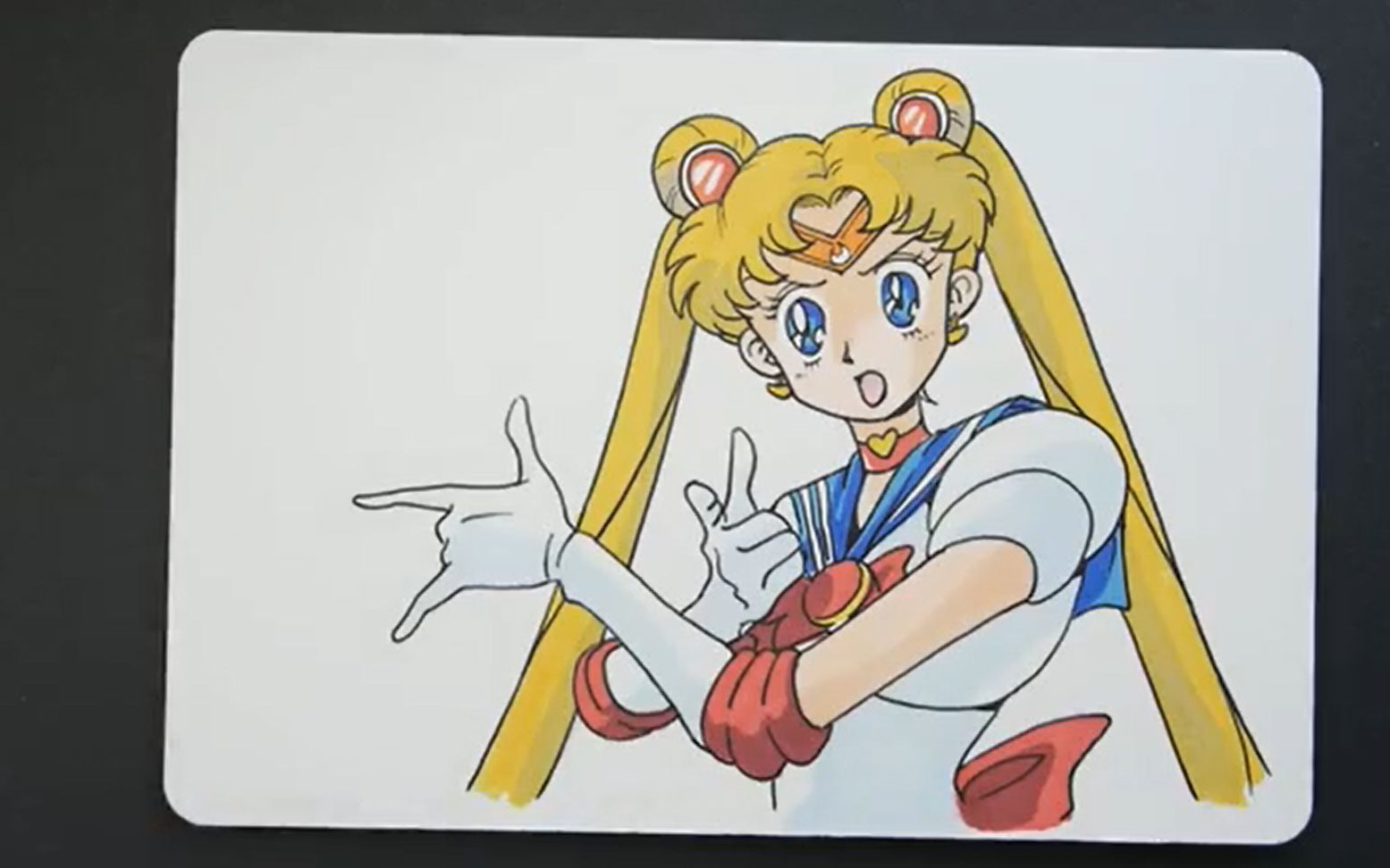 搬运助眠手绘画个月野兔
